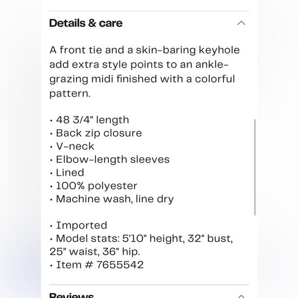 NEW Taylor Blue Floral Cut Out Midi Dress Short Flutter Sleeve Size 6 MSRP $138 - Picture 8 of 9